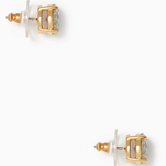 Kate Spade❣️Glitter Gumdrop Studs - Picture 3 of 4